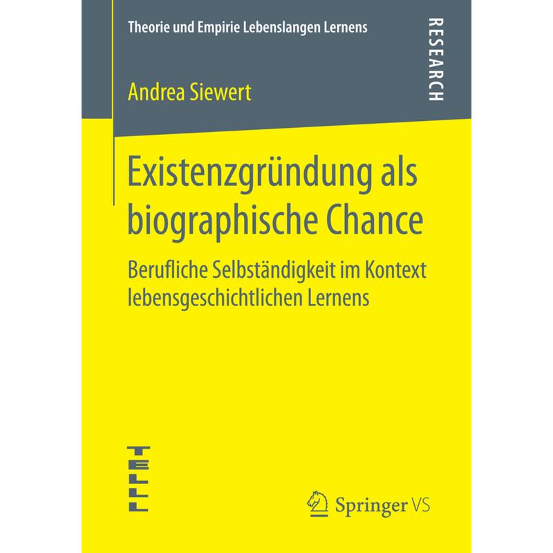 Existenzgründung als biographische Chance - Andrea Siewert, Kartoniert (TB)