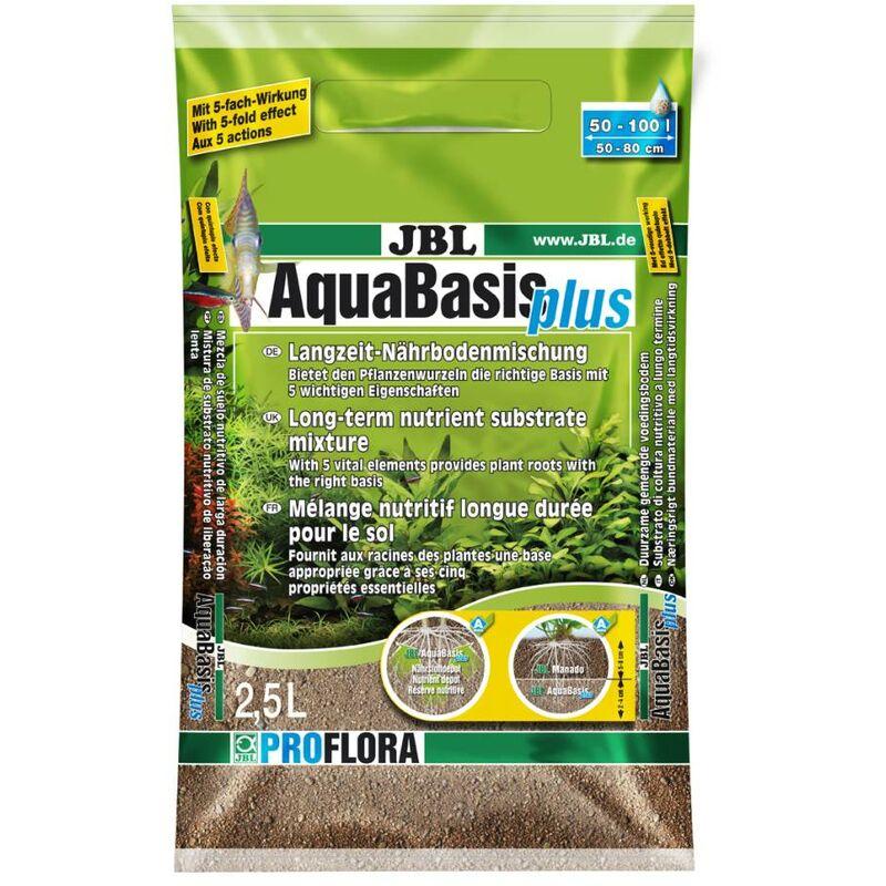 Jbl Aquaristik - jbl AquaBasis plus Langzeit-Nährboden für Süßwasser-Aquarien 2,5 l Zubehör