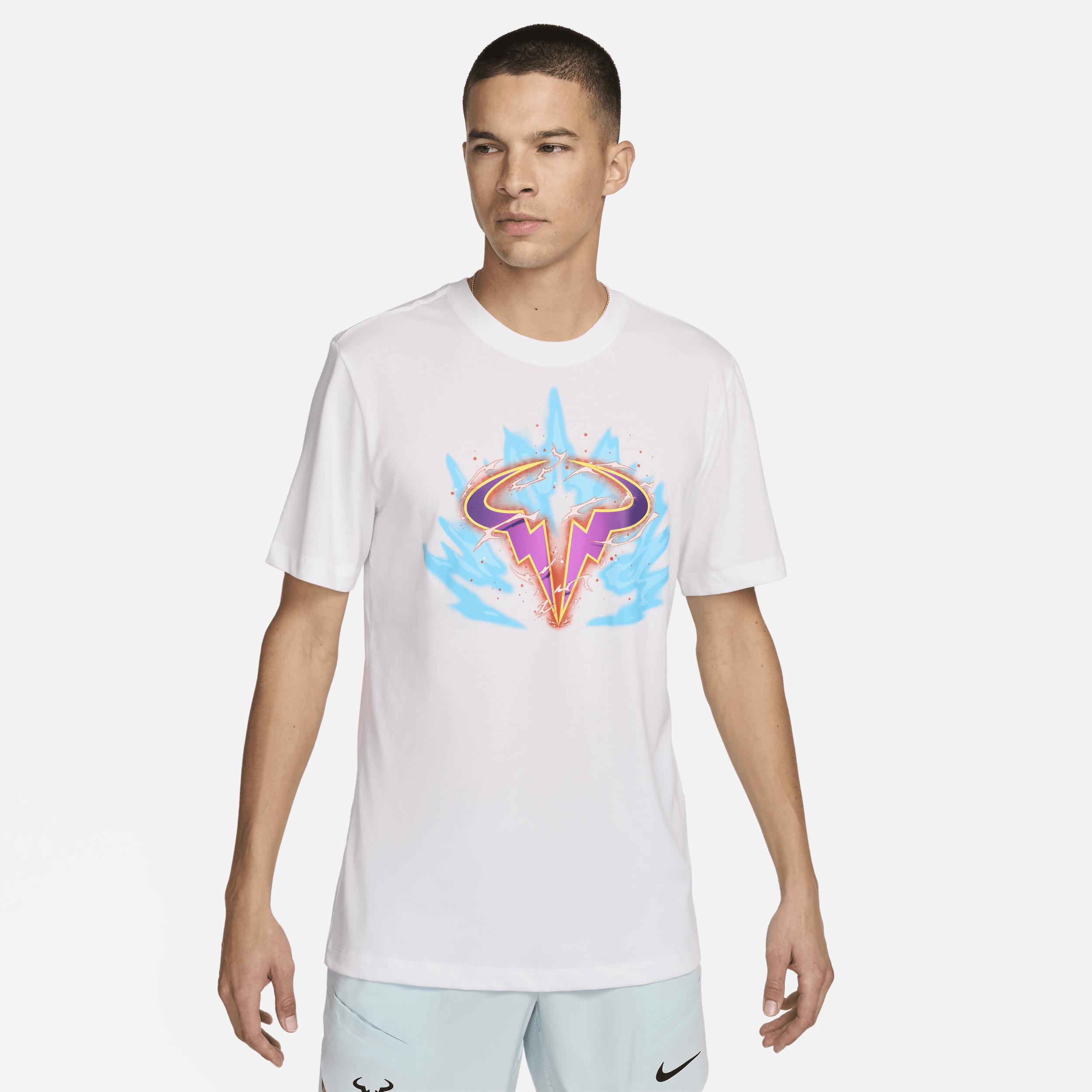 NikeCourt Rafa Dri-FIT Tennis-T-Shirt für Herren - Weiß