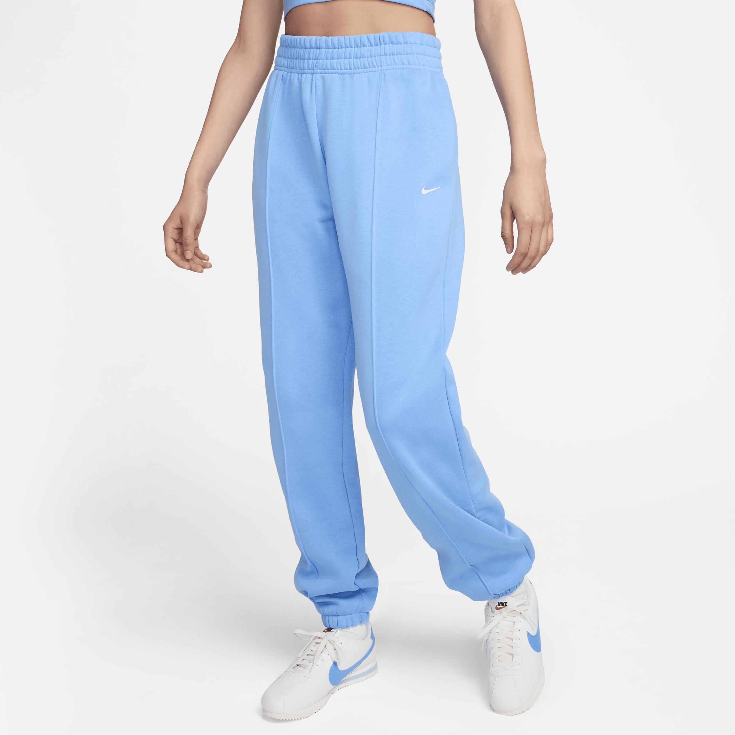 Nike Sportswear weite Fleecehose für Damen - Blau