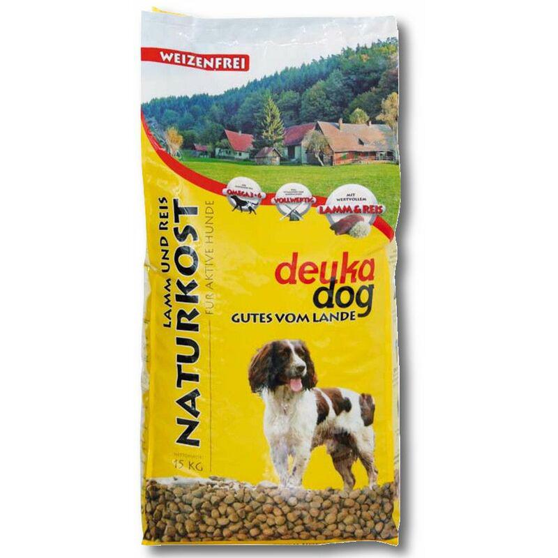 Deuka - Dog Naturkost 15 kg Hundefutter Lamm und Reis Anschlussfutter Glutenfrei