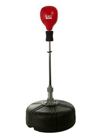 Standboxball U.N.O. SPORTS "REFLEX", rot (rot, schwarz, weiß), Boxsäcke, B/H/L: 22cm x 125cm, B:22cm H:125cm Ø:22cm