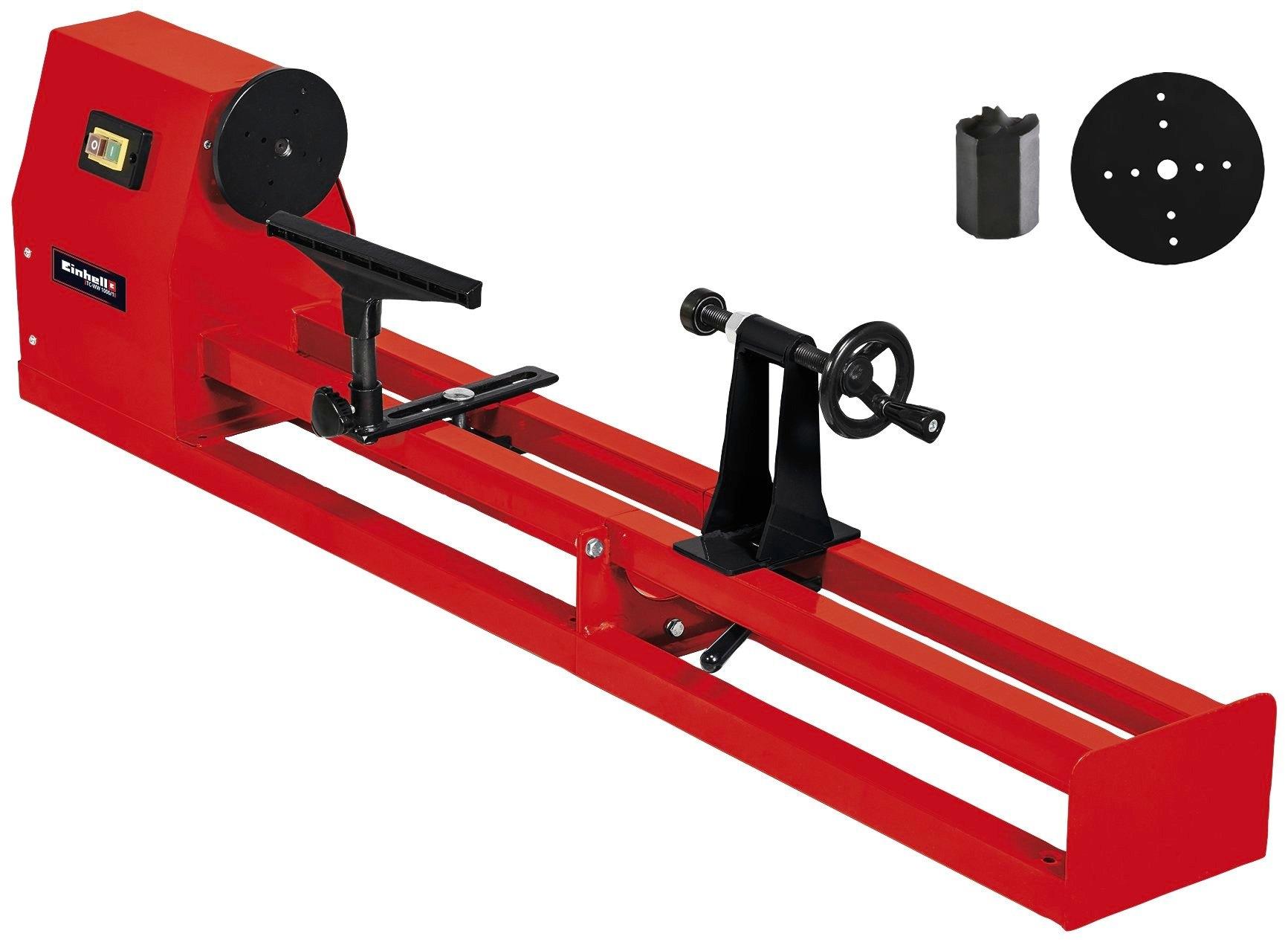 Drechselbank EINHELL "TC-WW", rot, B:22,8cm H:38,5cm L:90cm, Drechselbänke