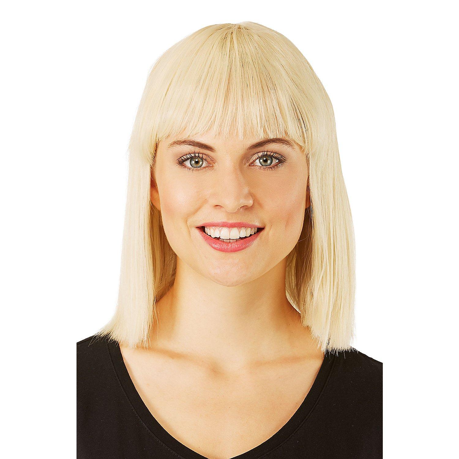 Longbob-Perücke, blond