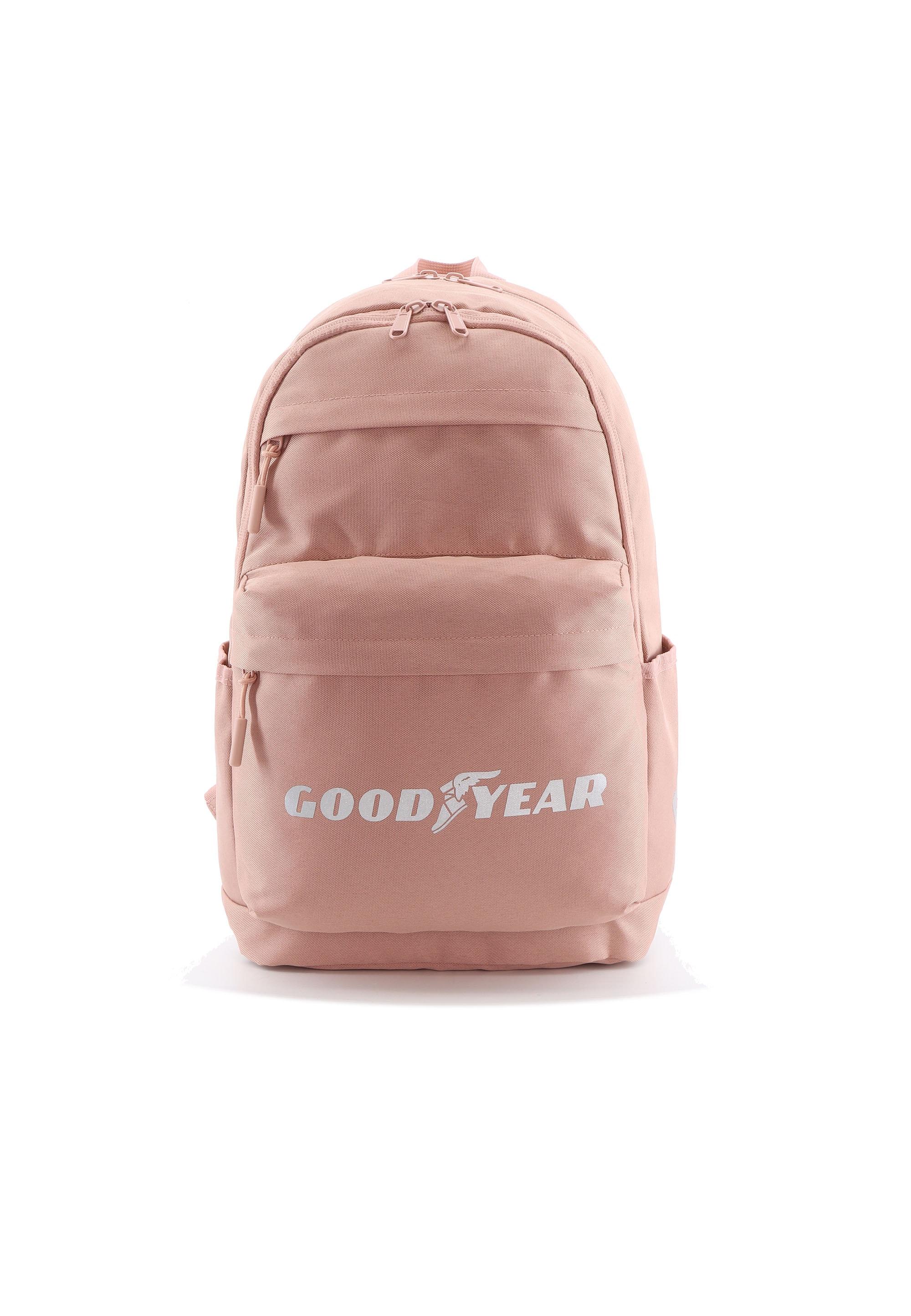 Sportrucksack GOODYEAR "Goodyear", Gr. B/H/T: 28cm, pink, Kunstfaser, unifarben, Rucksäcke, aus recyceltem Polyester