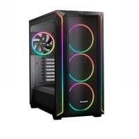 SHADOW BASE 800 FX, Tower-Gehäuse schwarz, Tempered Glass