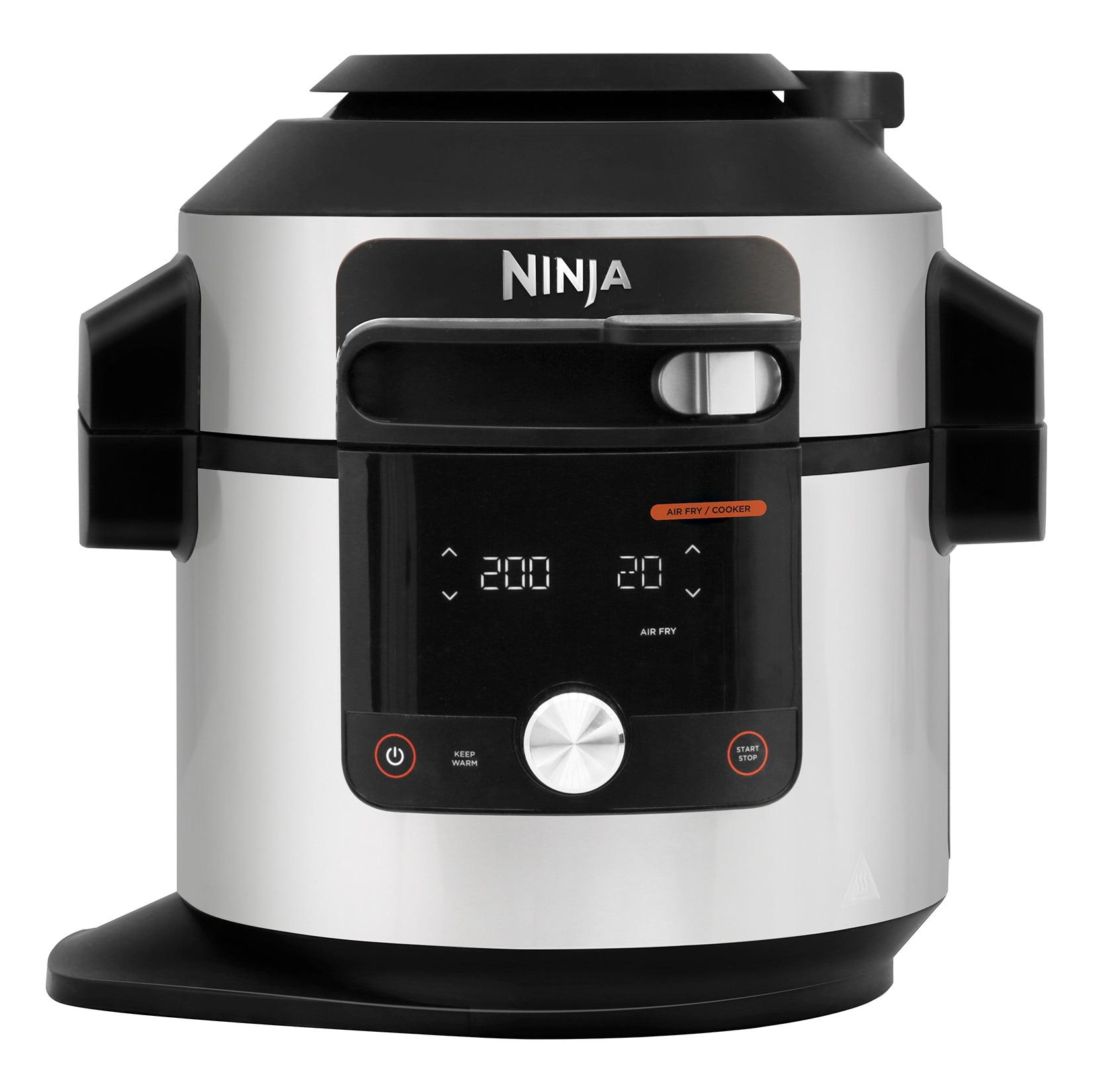 NINJA Multikocher “Foodi MAX 14-in-1 SmartLid Multikocher OL750EU”, grau, B:25cm H:36cm T:26cm, Küchenmaschinen