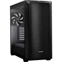 SHADOW BASE 800 , Tower-Gehäuse schwarz, Tempered Glass