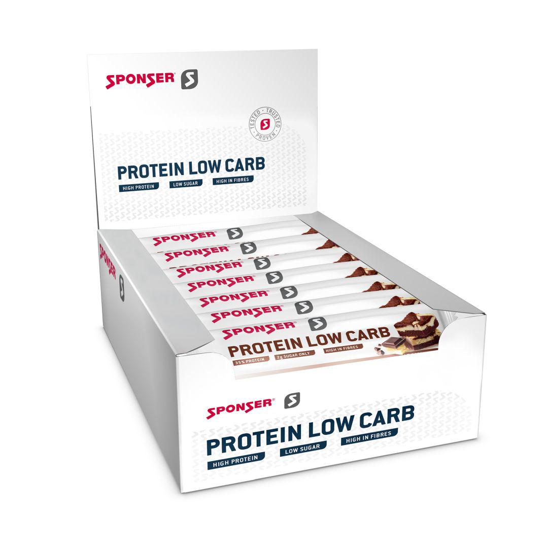 Sponser Unisex Protein Low Carb - Choco Brownie (25 x 50g)
