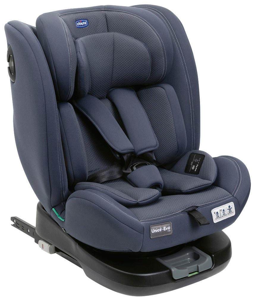 Autokindersitz CHICCO "UNICO EVO I-SIZE", Baby, grau (india ink), Materialmix, Kindersitze