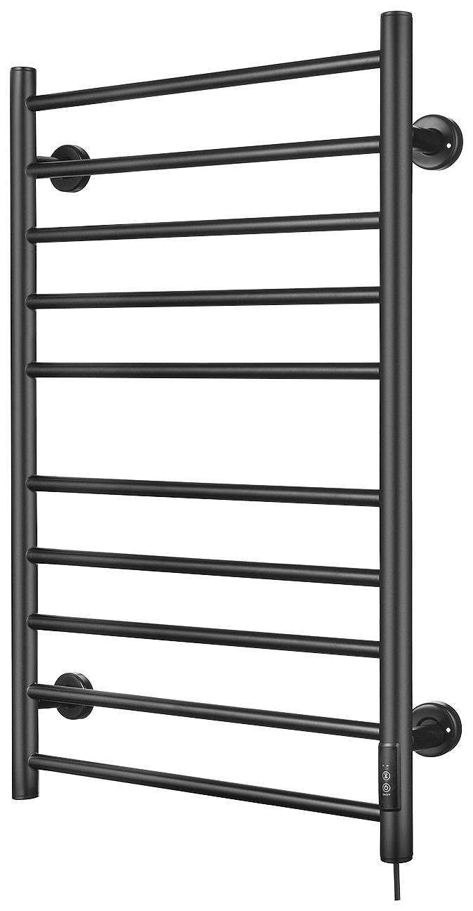 Handtuchhalter SANOTECHNIK "SOHO Elektrischer Handtuchwärmer", schwarz, H:86cm T:53cm, Aluminium, Handtuchhalter, Handtuchhalter, 135 Watt, IP21