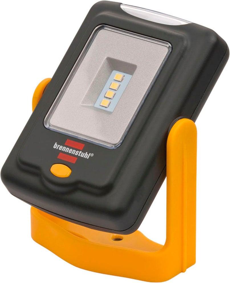 LED Taschenlampe BRENNENSTUHL "HL DB 43", schwarz (schwarz, transparent), B:6,7cm H:10cm L:3,4cm, Kunststoff, Mobilleuchten, inkl. Batterien