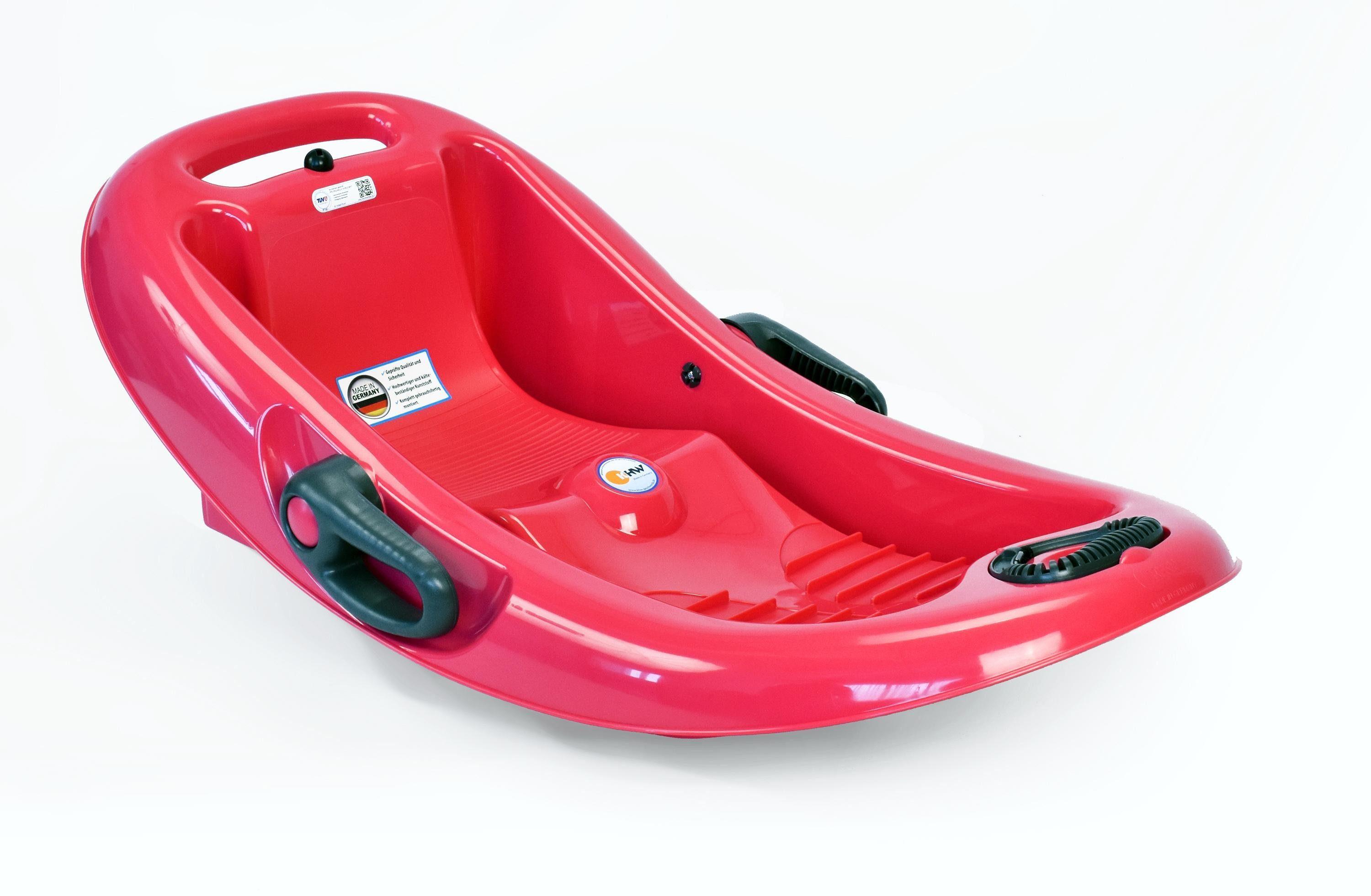 Rodel KHW "Snow Flipper de luxe pink", pink, SchlittenB:51cm H:30cm L:99cm, Kunststoff, B:51cm H:30cm L:99cm