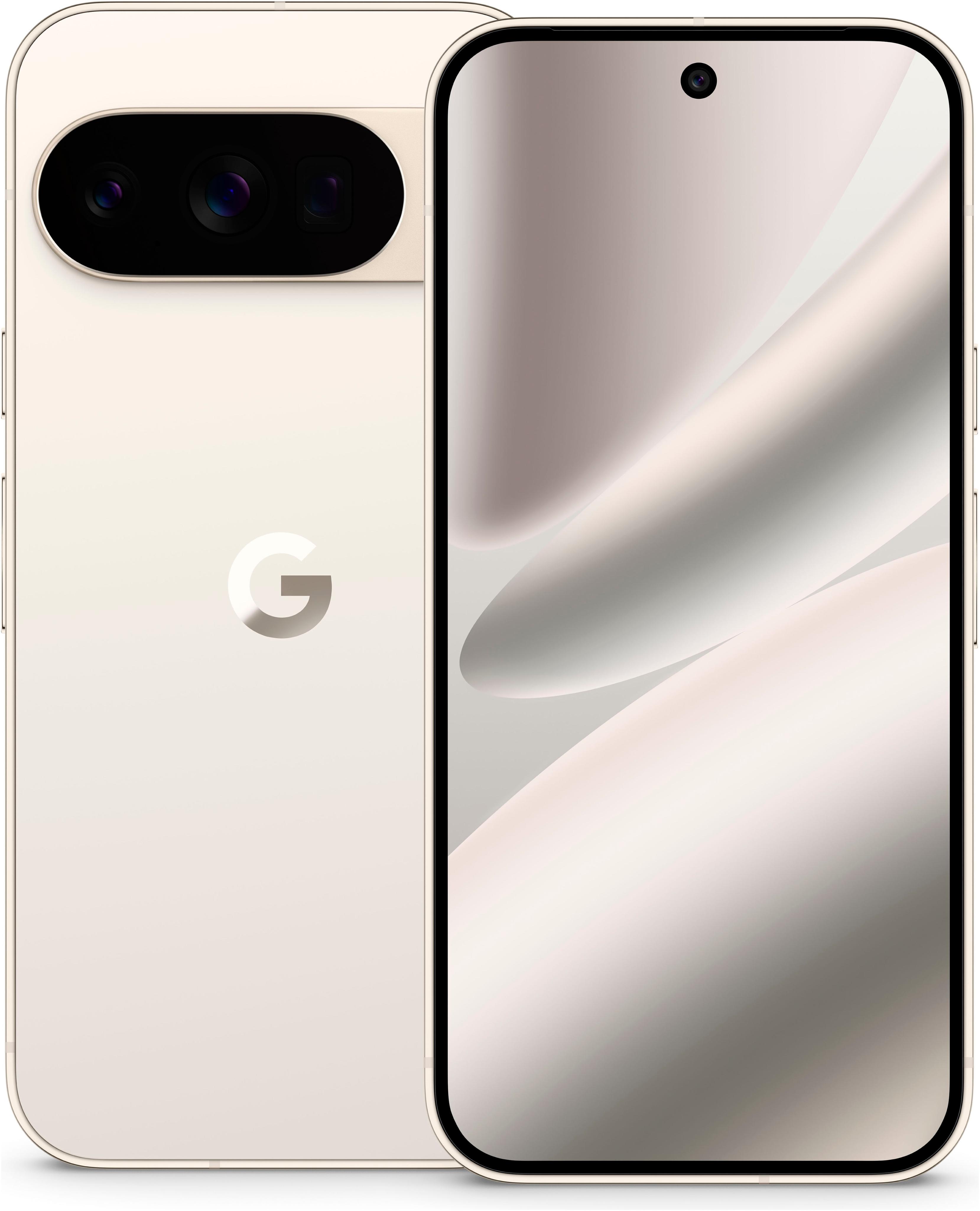 GOOGLE Smartphone "Pixel 10 Pro", A (A-G), beige (porcelain), 128 GB, Mobiltelefone