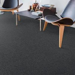 Teppichboden ANDIAMO "Tulsa, Schlinge, Made in Belgium", grau, B:500cm H:6mm L:450cm, Kunstfaser, Teppiche, meliert, Breite 400 cm oder 500 cm, strapa