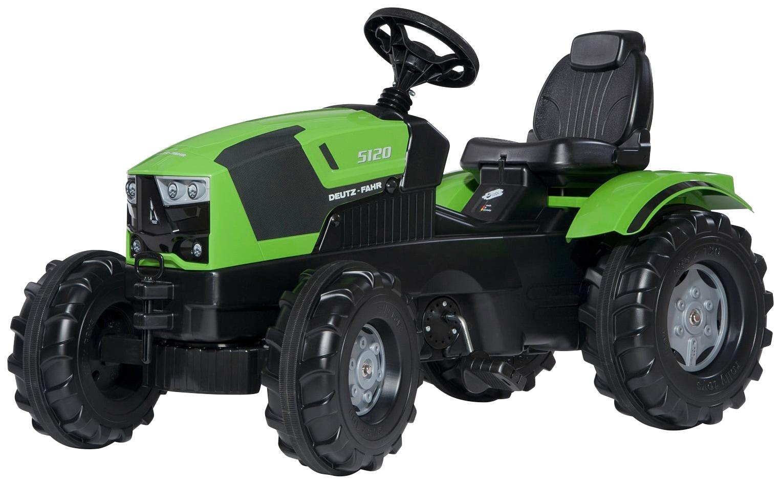 Trettraktor ROLLY TOYS "Deutz-Fahr 5120", grün, Tretfahrzeuge, KinderB:53cm H:60cm T:106cm, Kunststoff, B:53cm H:60cm T:106cm