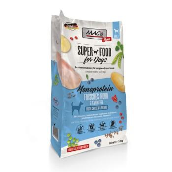 MAC's Dog Mono Adult Trockenfutter Huhn 3 kg