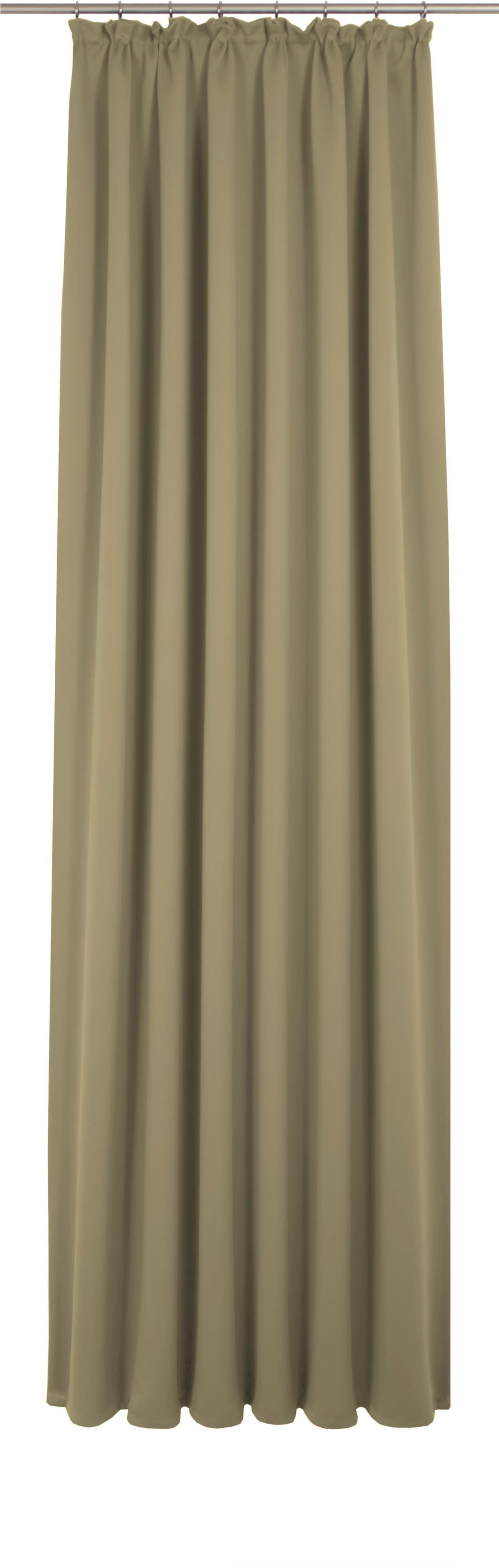 Vorhang WIRTH "Newbury", braun (schlamm), B:130cm H:145cm, Baumwolle, Polyester, Gardinen, nach Maß