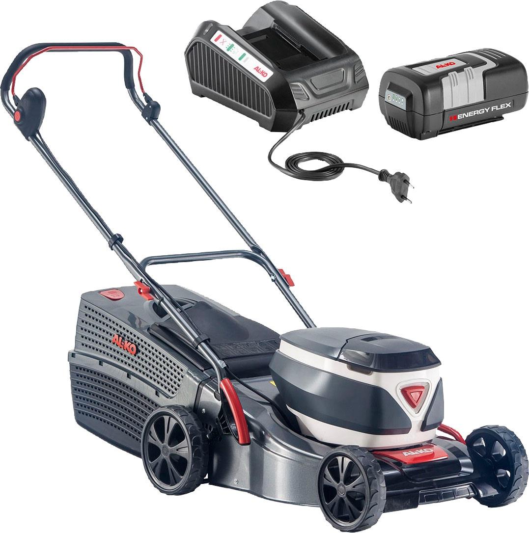 Akkurasenmäher AL-KO “36 V ENERGY FLEX 42.2 Li Comfort”, grau, Rasenmäher, 42 cm Schnittbreite, inkl. 1 Akku und Ladegerät