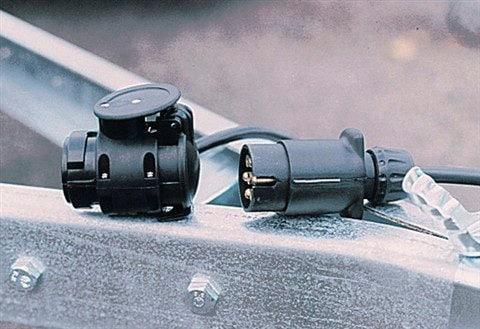 Anhänger-Adapter STEMA "13/7", schwarz, B:5,7cm H:12,4cm, Kunststoff, Adapter