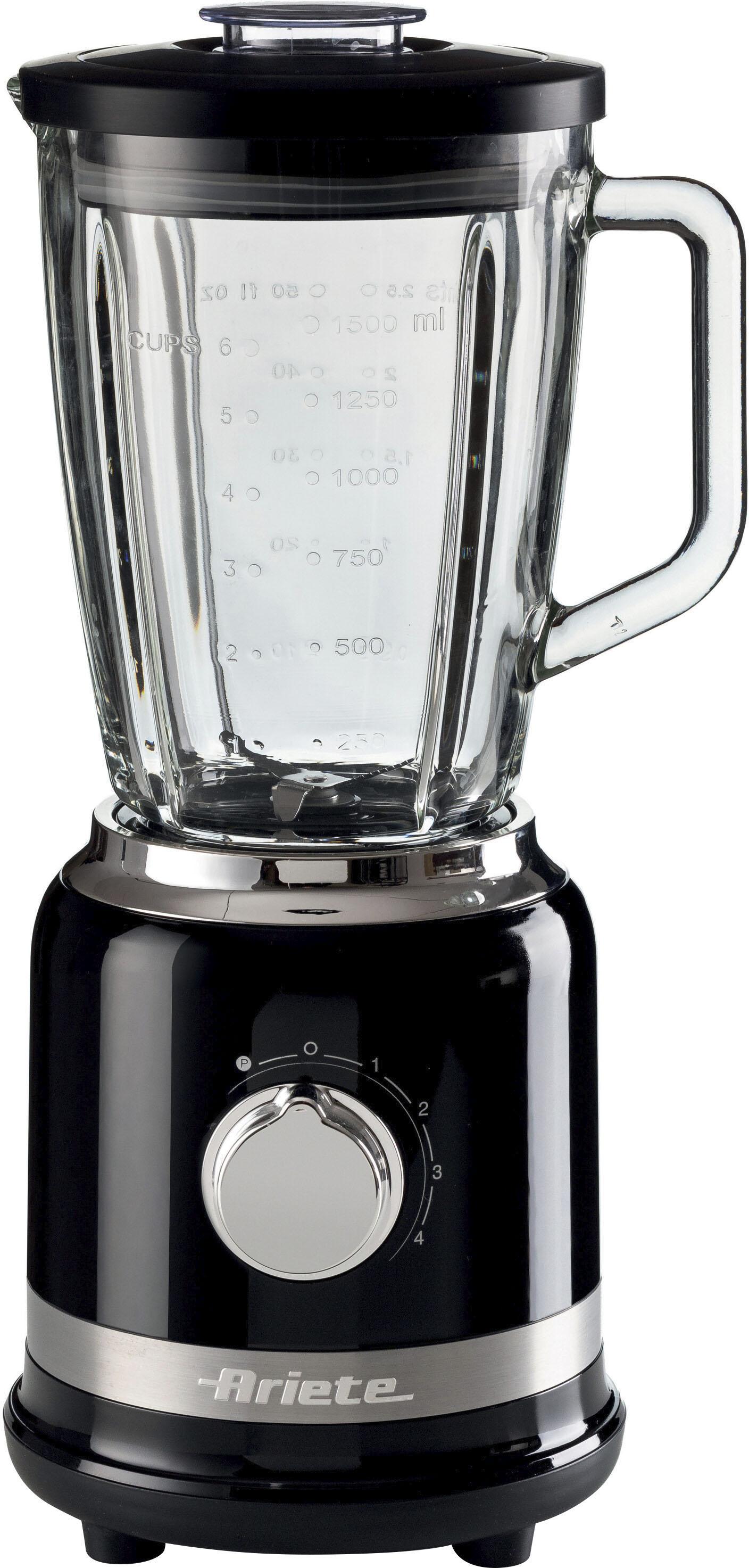 ARIETE Standmixer “585BK Moderna schwarz, 1,5 L”, schwarz, B:20,5cm H:42cm T:18,5cm, Zerkleinerer