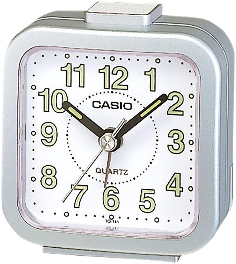 Quarzwecker CASIO, silber (silberfarben), Wecker, Wecker, Reisewecker, Leuchtzeiger, Geschenkidee, Schlafzimmer