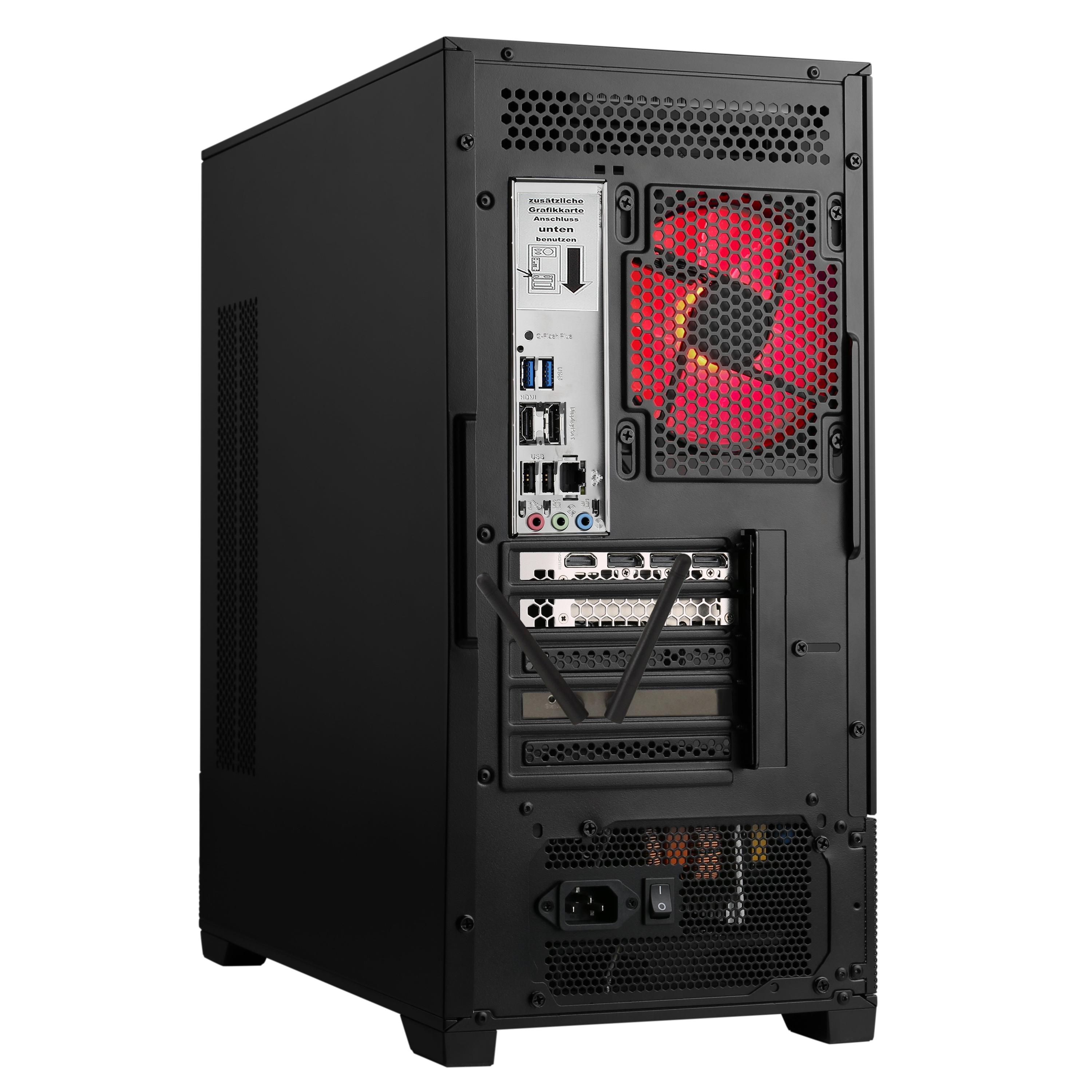 CSL Gaming-PC-Komplettsystem “AeroVision V24410”, Energieeffizienz: E (A-G), schwarz, Microsoft Windows 11 Home (64 Bit), 32 GB RAM 1.000
