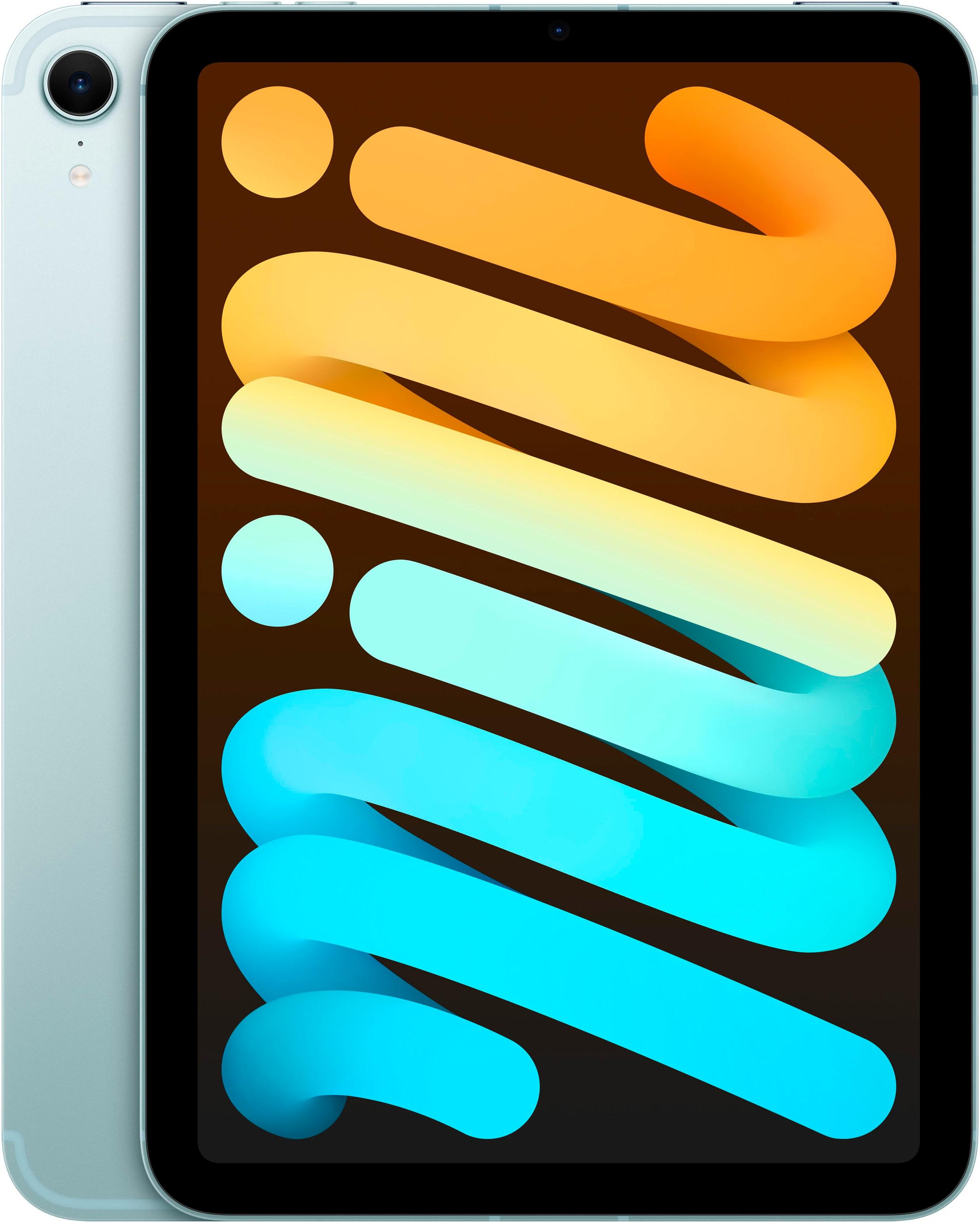 APPLE Tablet "iPad mini 2024 Wi-Fi + Cellular 128GB", Energieeffizienz: E (A-G), blau, 128 GB, Tablets_EBookReader