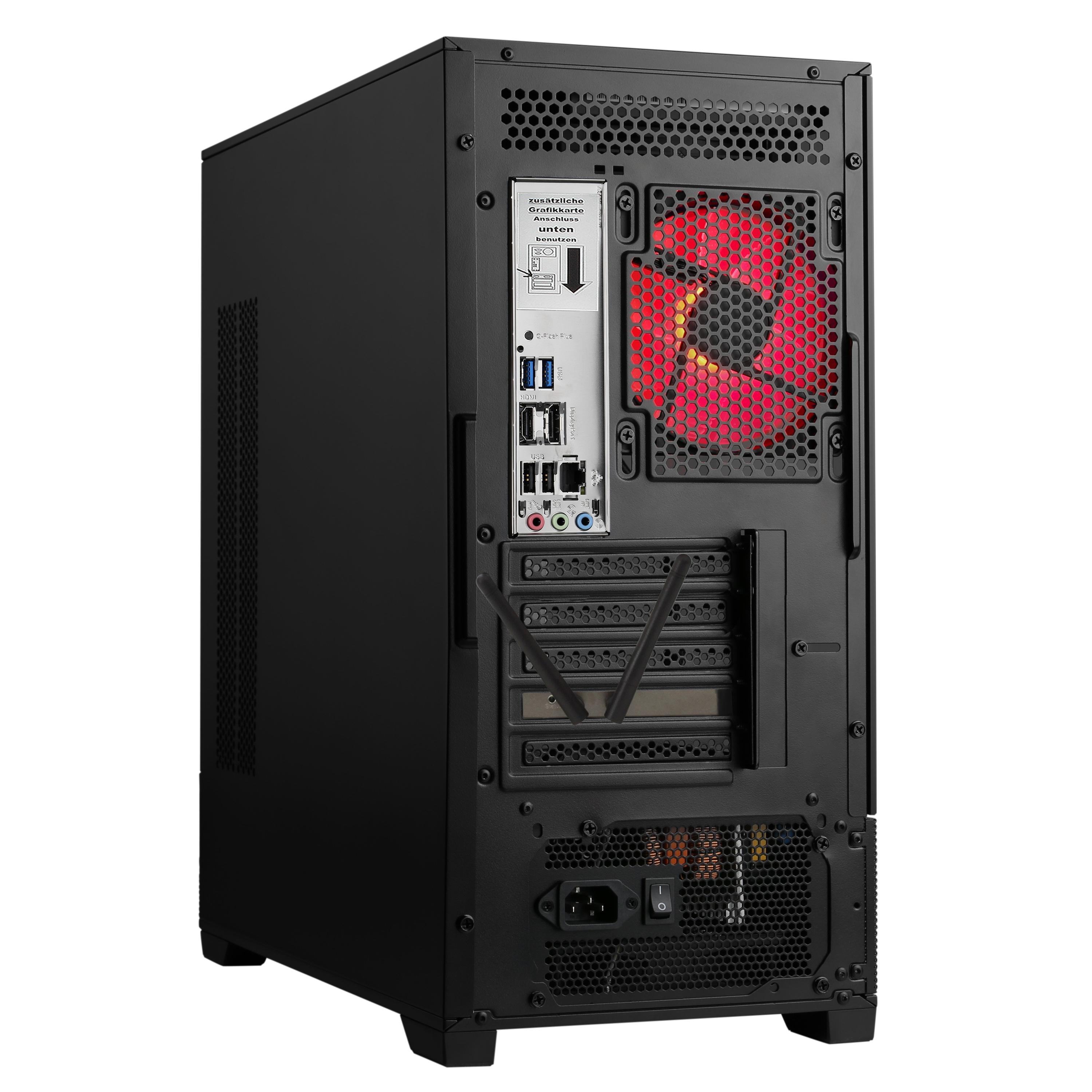 CSL Gaming-PC-Komplettsystem “AeroVision V24412”, Energieeffizienz: E (A-G), schwarz, Microsoft Windows 11 Home (64 Bit), 32 GB RAM 1.000