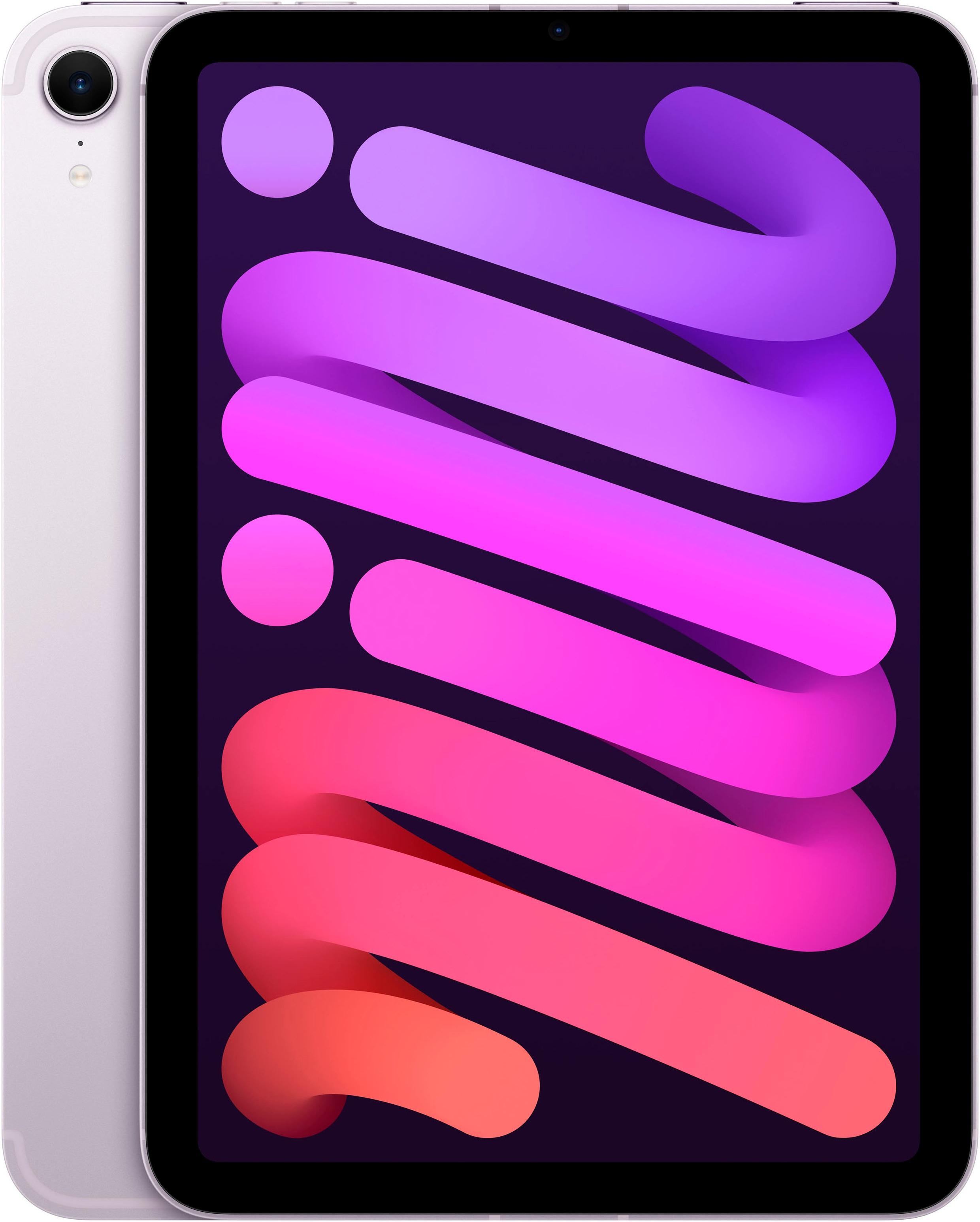 APPLE Tablet "iPad mini 2024 Wi-Fi + Cellular 128GB", Energieeffizienz: E (A-G), lila, 128 GB, Tablets_EBookReader