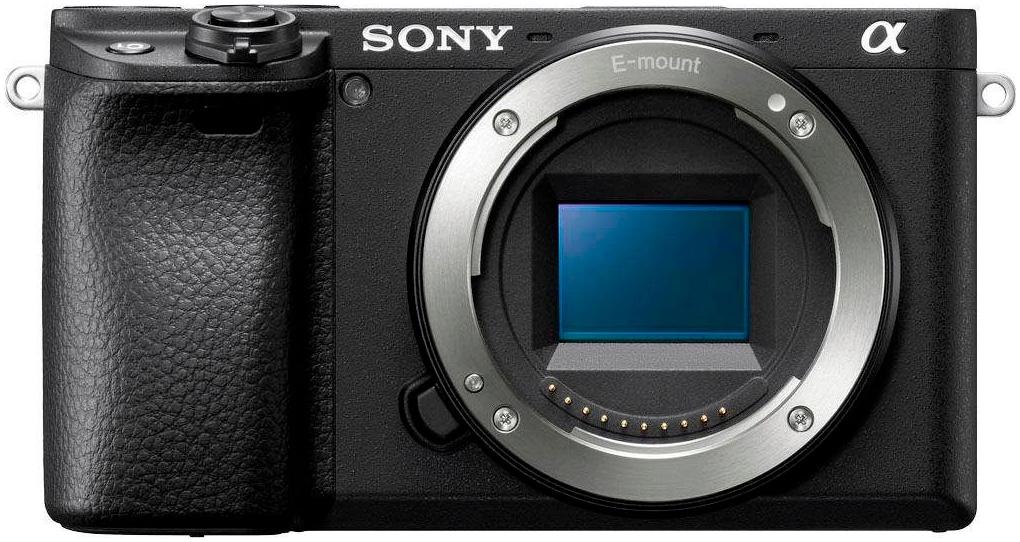 SONY Kompaktkamera “Alpha 6400 APS-C”, schwarz, B:12cm H:6,69cm T:5,97cm, Fotokameras