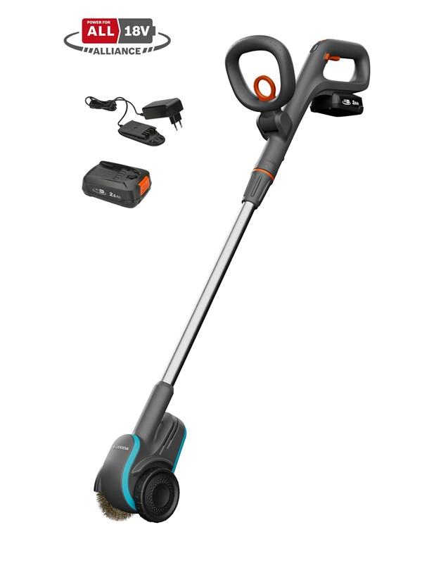 Gardena Battery WeedBrush Set