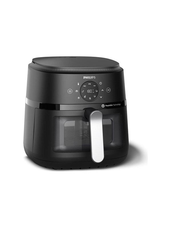 Philips 2000 Series NA231 - hot air fryer - black / silver