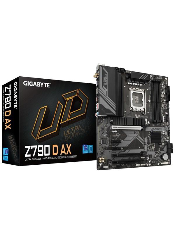 GIGABYTE Z790 D AX Mainboard - Intel Z790 - Intel LGA1700 socket - DDR5 RAM - ATX