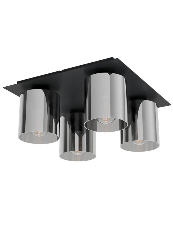 EGLO GOROSIBA 1 ceiling lamp black