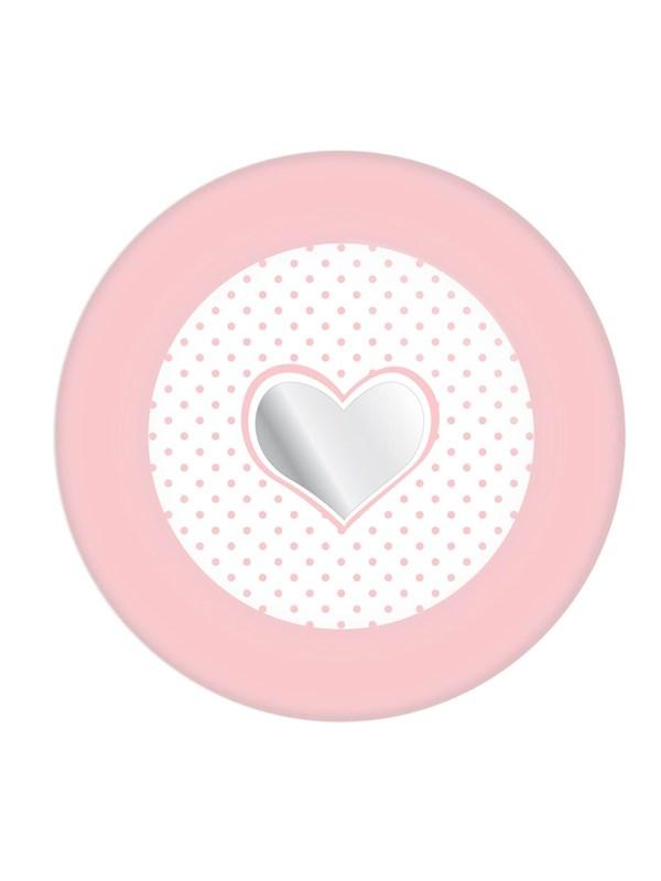 Haza Witbaard Plates Baby Girl 8pcs.