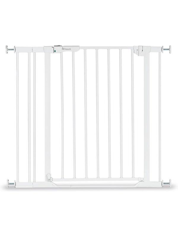 Hauck Clear Step Autoclose 2 security gate 75 - 80 cm white + 9 cm extension piece