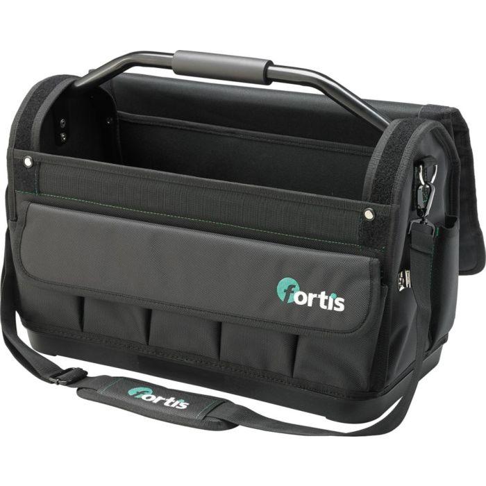 FORTIS Werkzeugtasche 4317784702041 wasserabweisend, mit Tragegurt, schwarz
