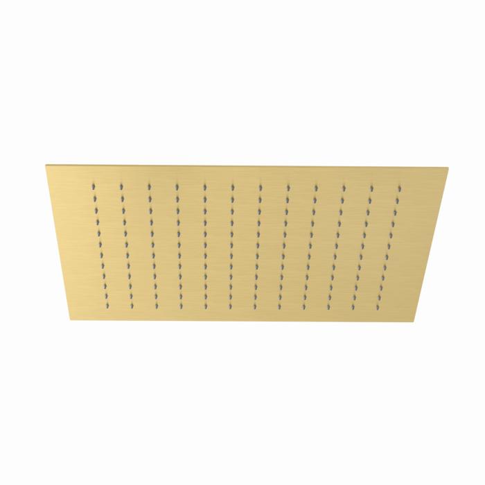 Kludi ASANA Kopfbrause 69410N0-00 440 x 440 mm mit Sommerregen Brushed Gold PVD