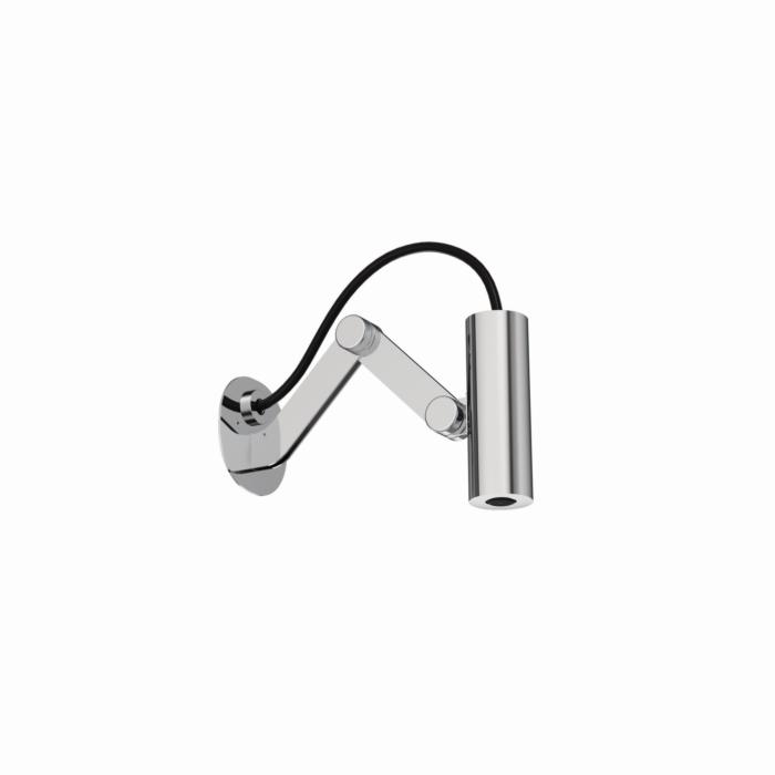 Kludi ASANA Tubeflex Mini-Kopfbrause 6921005-00 Verstellbar Wandmontage Chrom