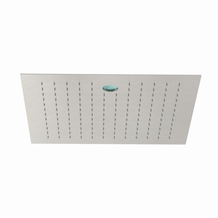 Kludi ASANA Kopfbrause 69430N5-00 44x44 cm, SummerRain/Ambience Light Stainless Brushed Nickel