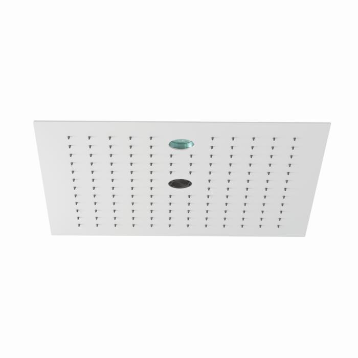 Kludi ASANA Kopfbrause 6944053-00 44x44 cm, CleanJet SummerRain/Ambience Light mattweiß