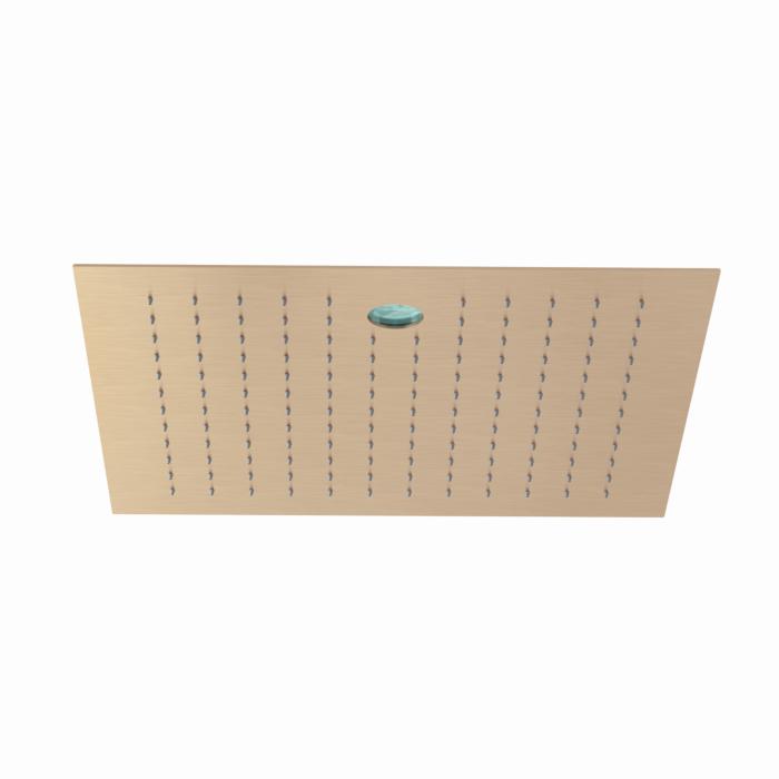 Kludi ASANA Kopfbrause 69430N1-00 44x44 cm, SummerRain/Ambience Light Brushed Bronze