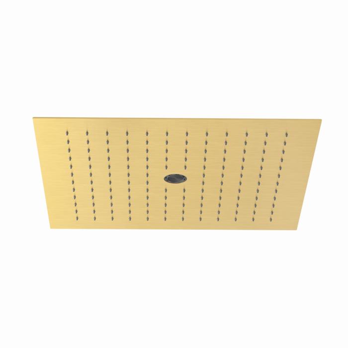 Kludi ASANA Kopfbrause 69420N0-00 440 x 440 mm Regen & Laminarstrahl Brushed Gold PVD