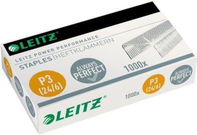 LEITZ® Heftklammern Power Performance P3, Typ 24/6, 1000 Stück