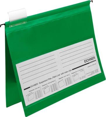 EICHNER Hängehefter, DIN A4, 10 Stück, grün