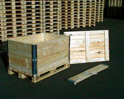 Holzaufsatzrahmen, diagonal faltbar, 800 x 1200 x 400 mm