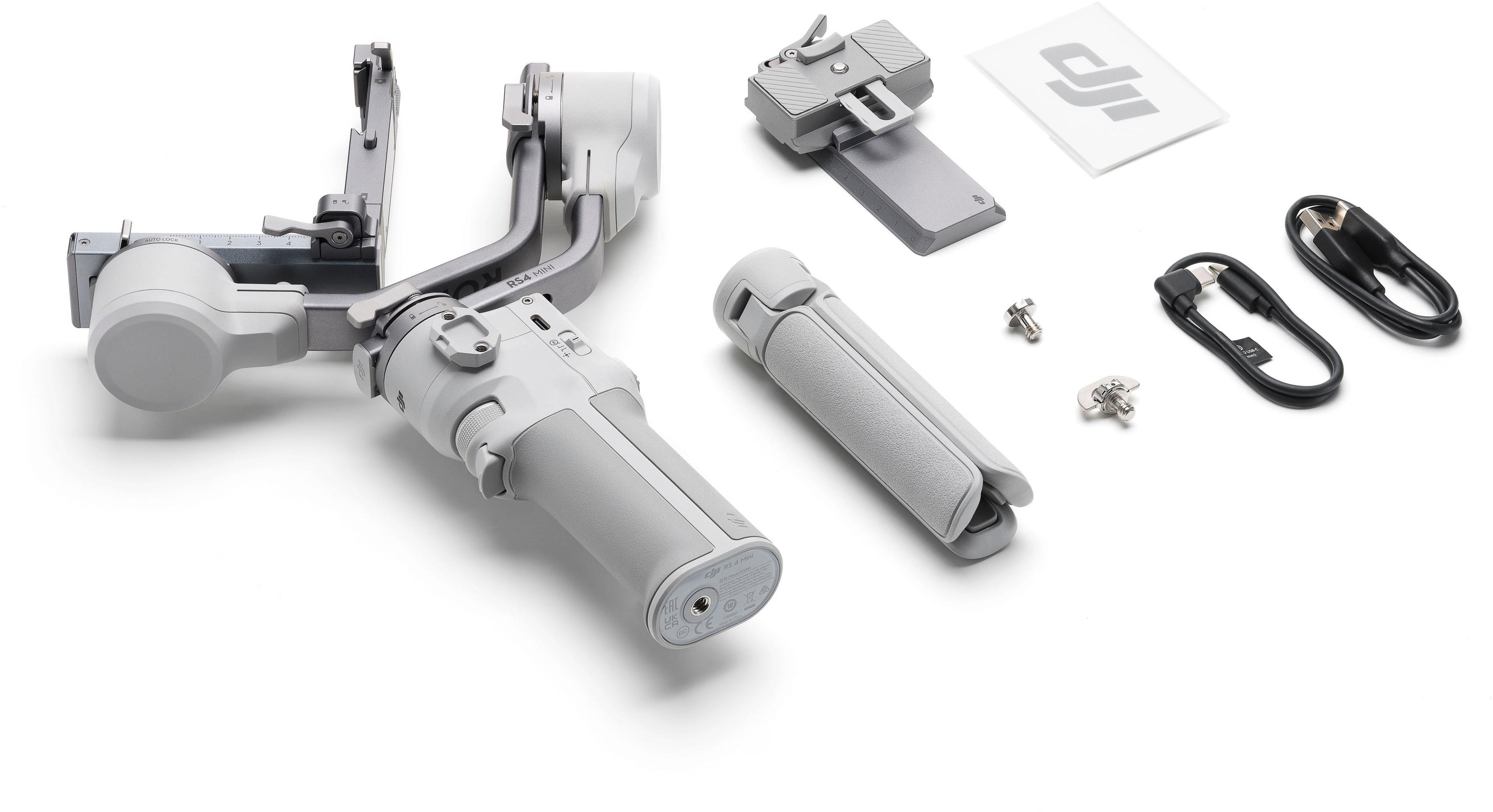 DJI Gimbal “RS 4 Mini”, silber, B:6,4cm H:31,6cm T:23,6cm, Gimbals