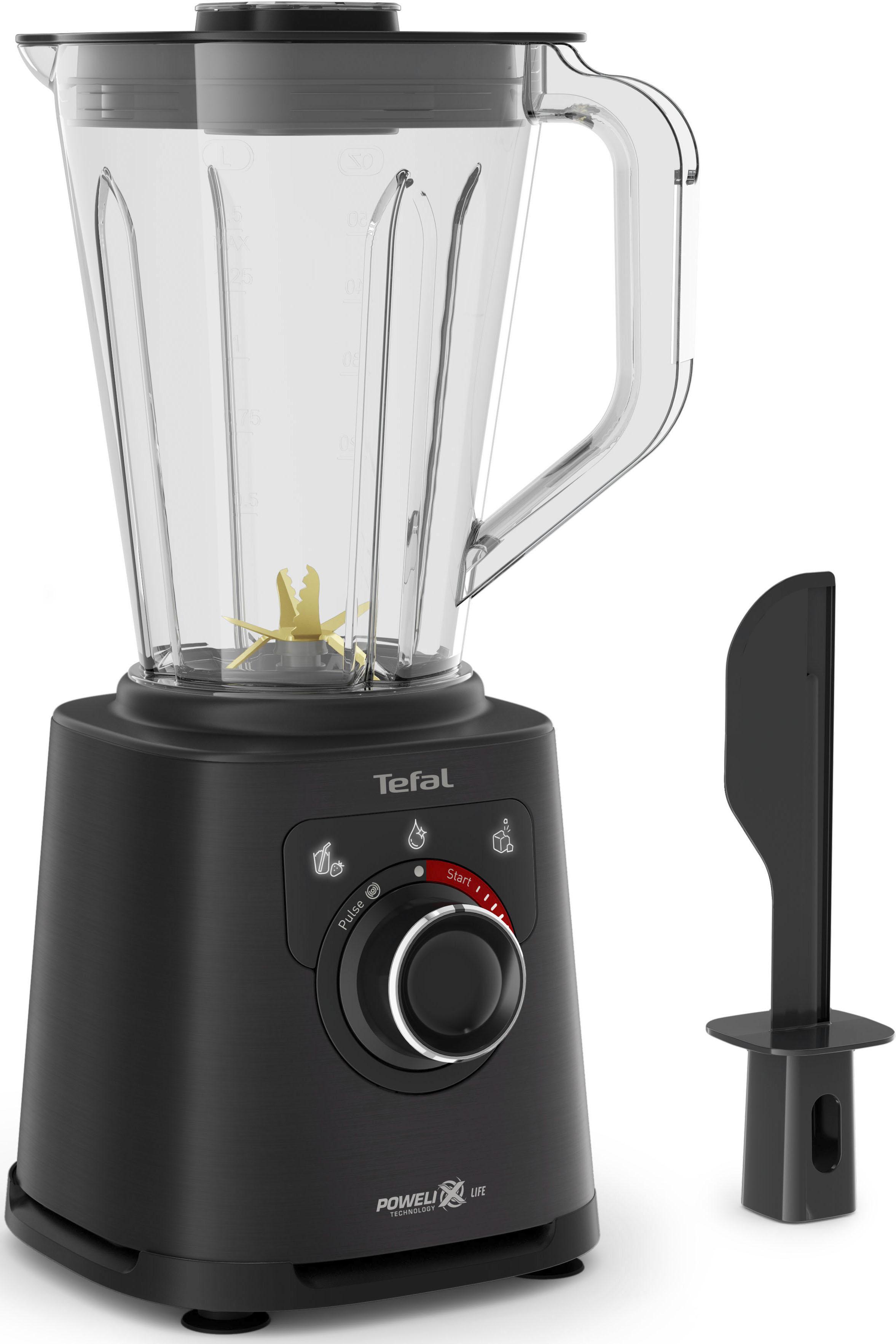 TEFAL Standmixer “BL88A8 Perfectmix+”, schwarz, B:19cm H:40,8cm T:20,3cm, Zerkleinerer