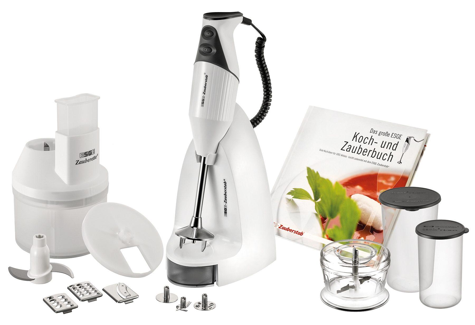 ESGE-ZAUBERSTAB Stabmixer “M 200 Superbox”, grau (weiß, anthrazit), H:35cm, Mixer, bis 17.000 U/Min.